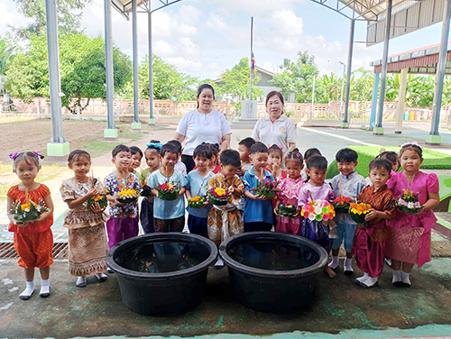 จัดกิจกรรมประเพณีลอยกระทง ประจำปี พ.ศ.2568 ศูนย์พัฒนาเด็กเล็ก อบต.หัวฝาย